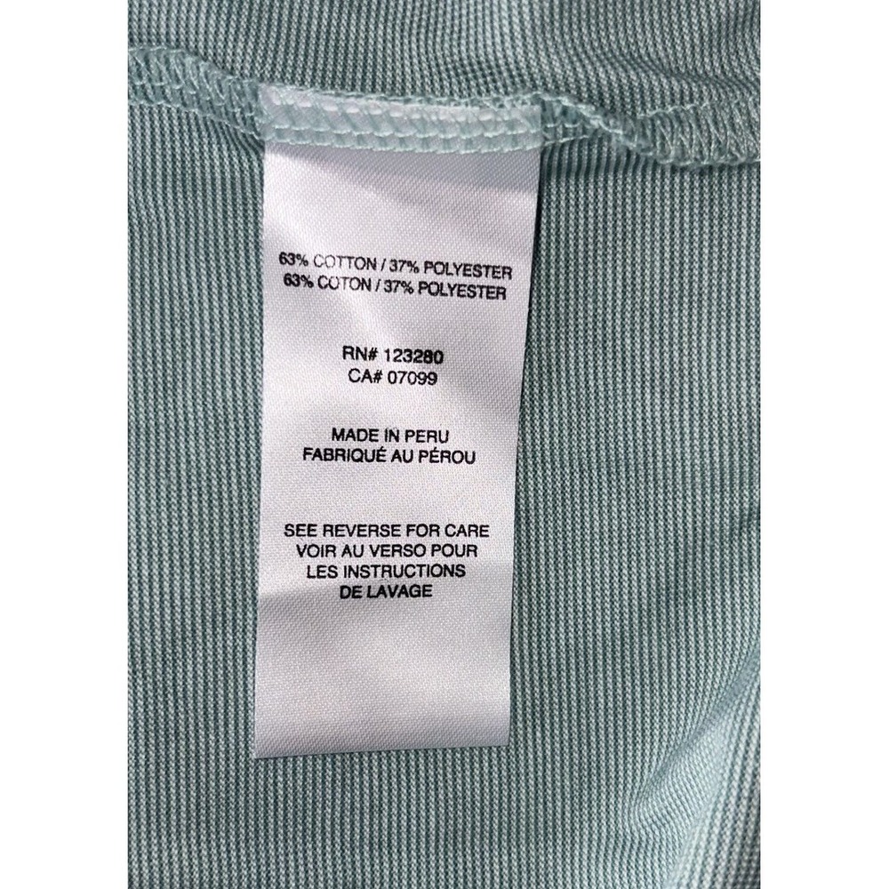 Travis Mathew Performance Golf Polo Large Seafoam Green Solid Cotten Blend - Picture 9 of 9